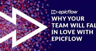 fall in love with epicflow software for project management saas ppm