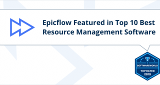 epicflow featured in list of 2019 top resource management software