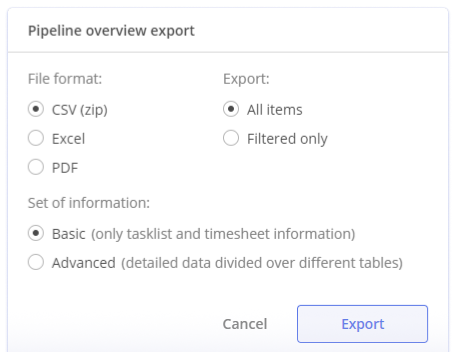 pipeline report pipeline report
