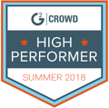 Crowd, High Performer Summer 2018 Award Logo | Epicflow