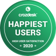 CrozDesk, Happiest User Top Rated Satisfaction Award Logo | Epicflow