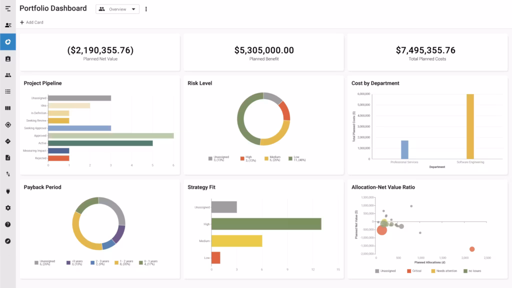 Meisterplan interface screenshot