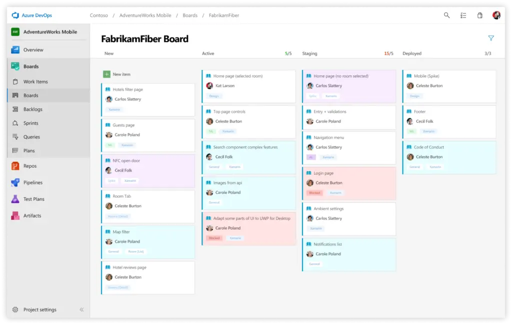 Azure DevOps screenshot