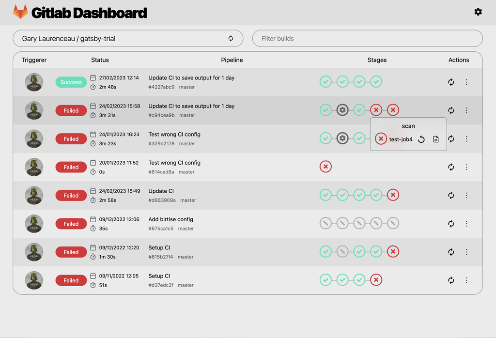 GitLab screenshot