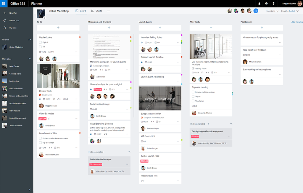 Microsoft Planner interface screenshot